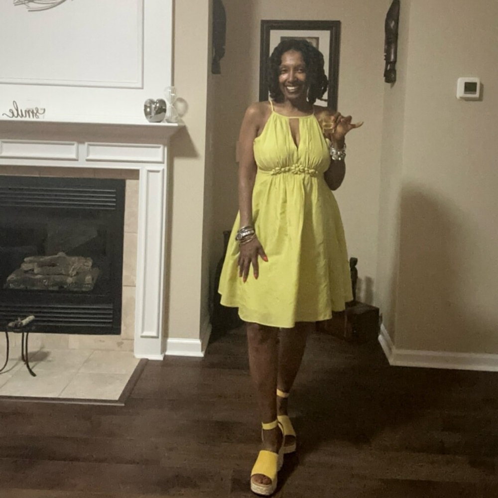 EUC Green Silk Halter Dress. BOGO DEAL